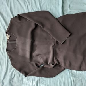 Classic staple pencil dress, grey/WILFRED